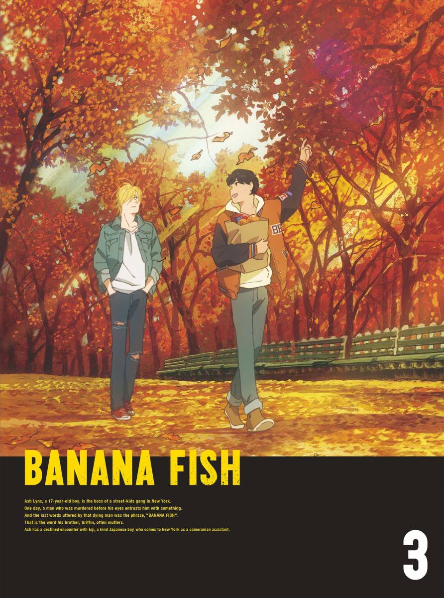 BANANA FISH DVD BOX 3(完全生産限定版)(中古品)_画像1