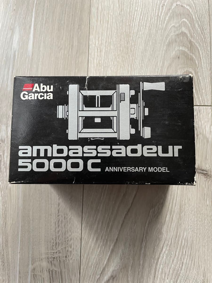 25周年限定モデル　未使用 Abu Garcia Ambassadeur（5000C）アブガルシア アンバサダー アブジャパン 