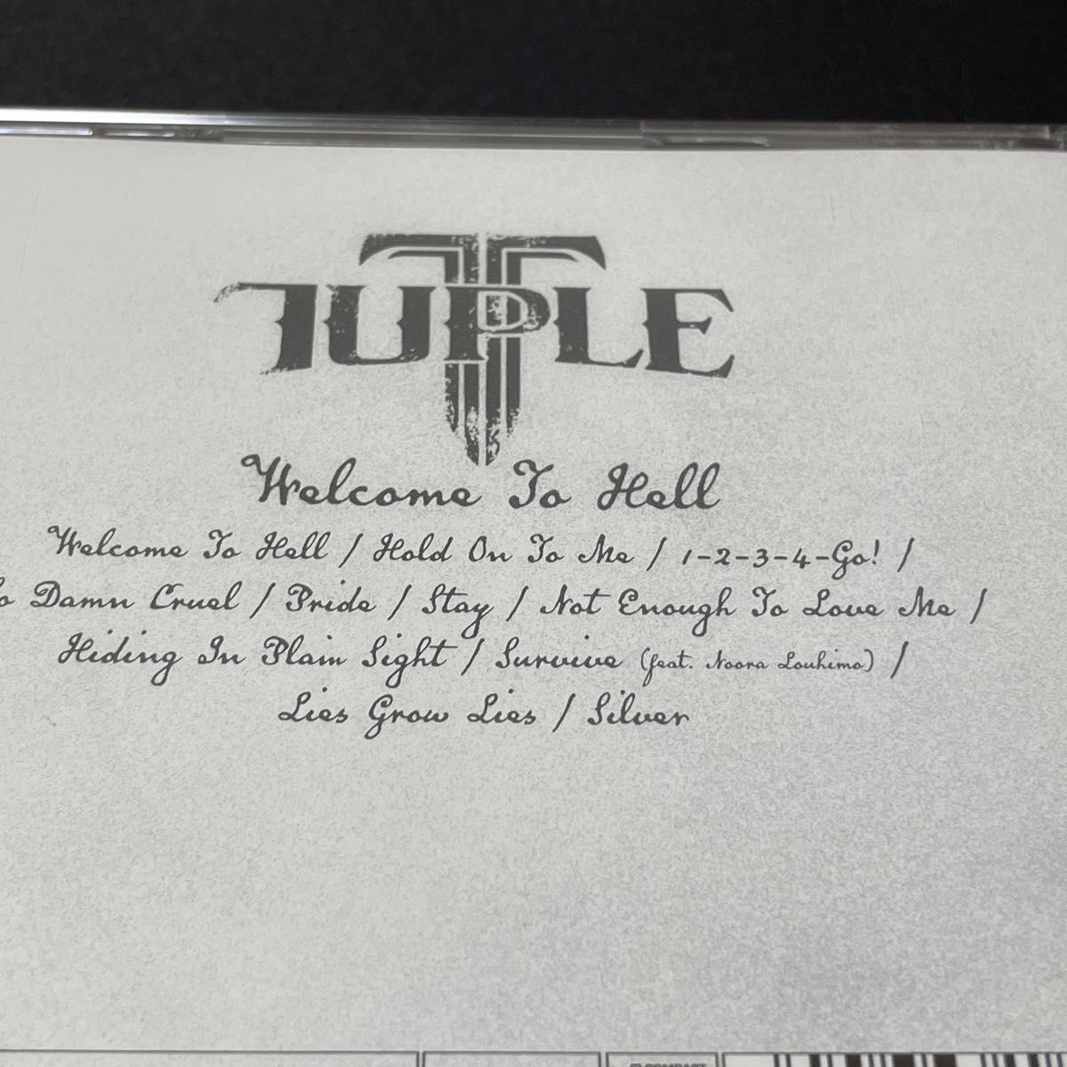 AOR HEAVEN廃盤新品 TUPLE/WELCOME TO HELL