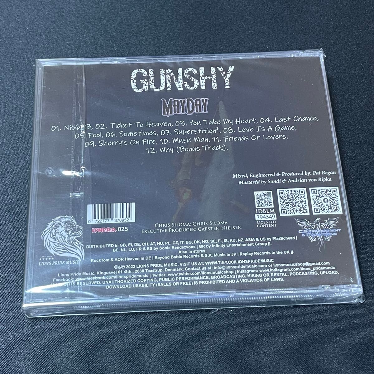 限定盤/リマスター GUNSHY/MAYDAY