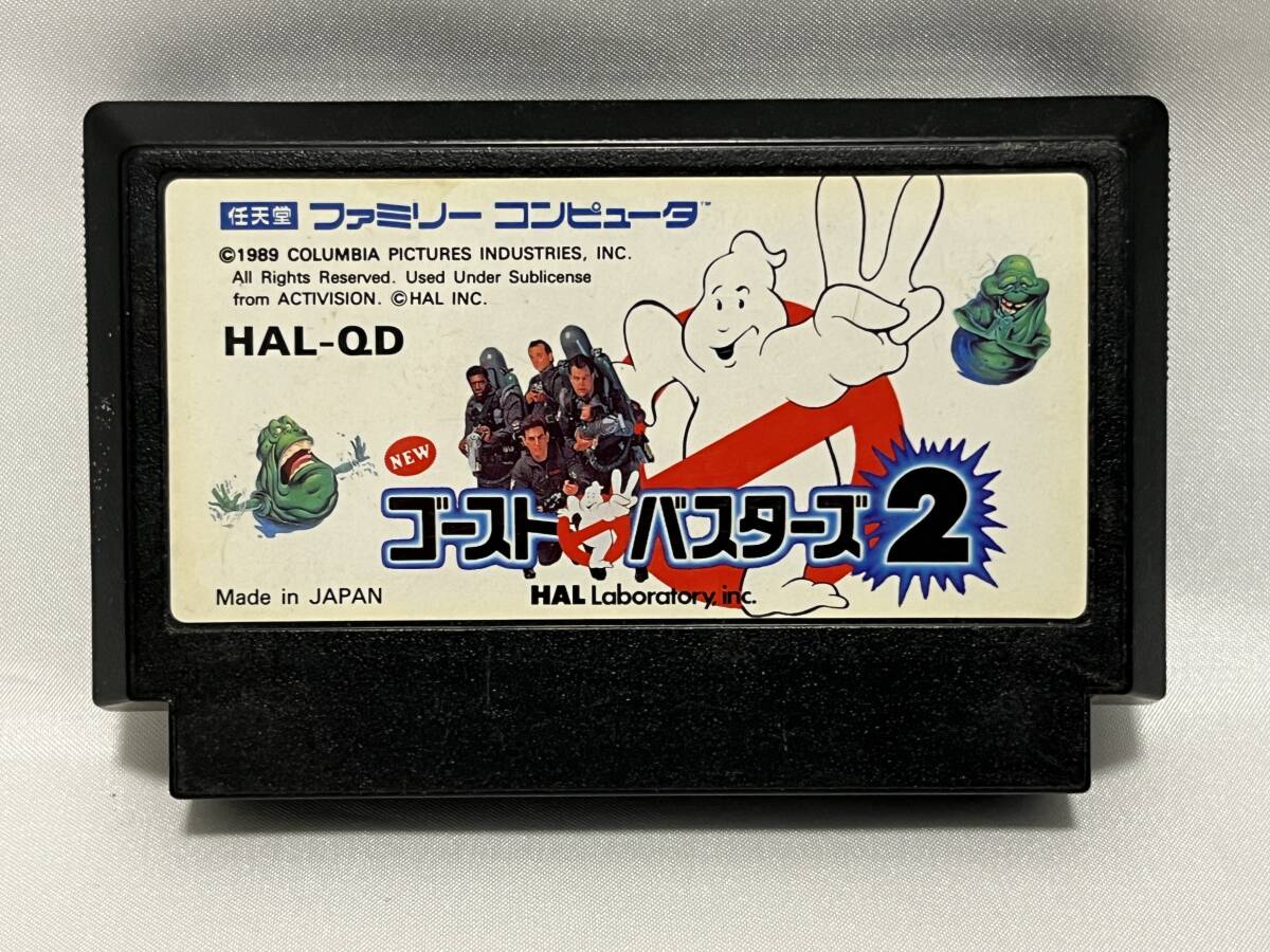 【中古FCソフト】(起動確認済)『ゴーストバスターズ2』HAL研究所 ファミコン ファミリーコンピュータ_画像1