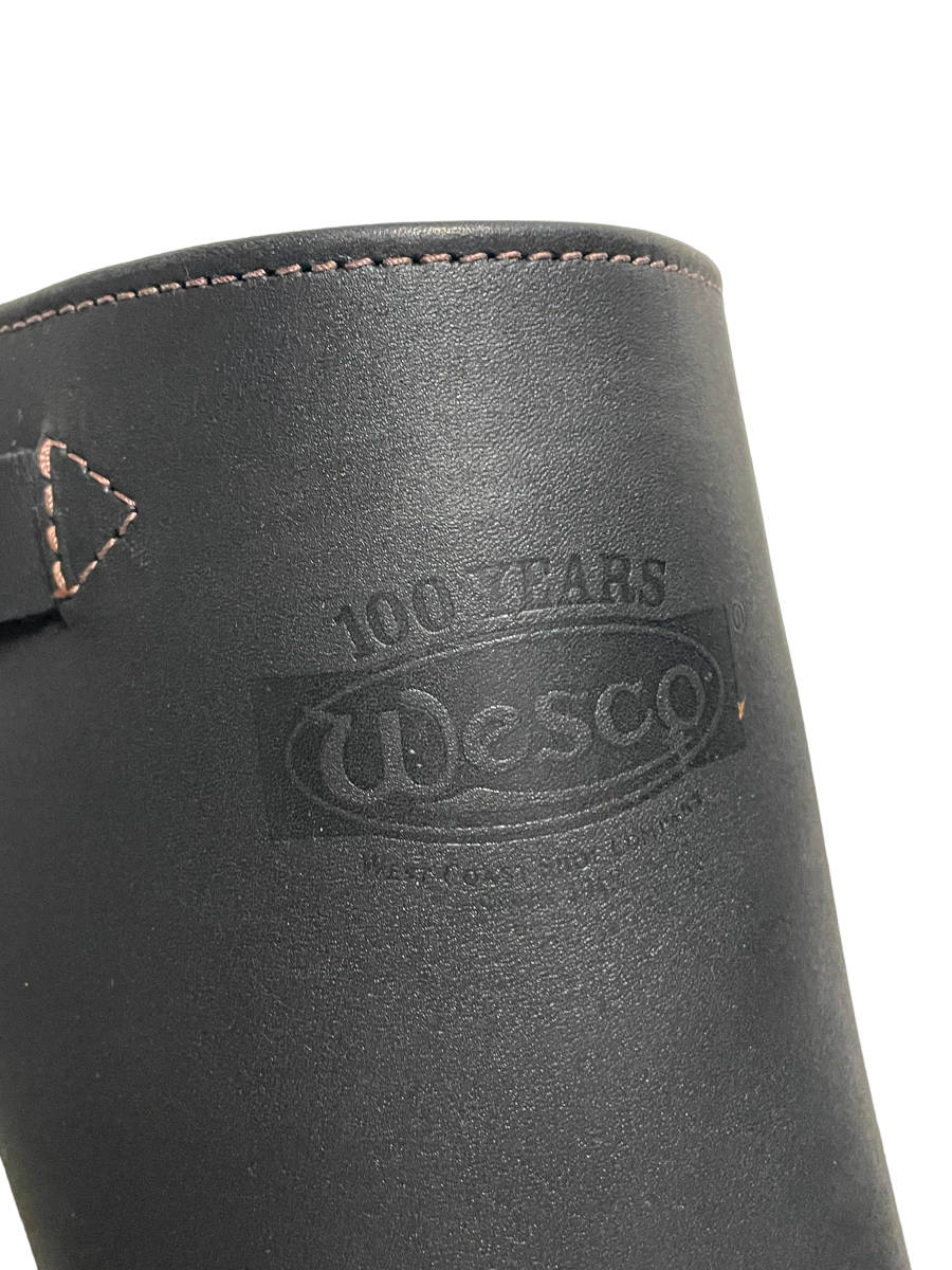  не использовался товар 8E WESCO Wesco CUSTOM BOSS custom Boss engineer boots замша черновой наружный двухцветный 