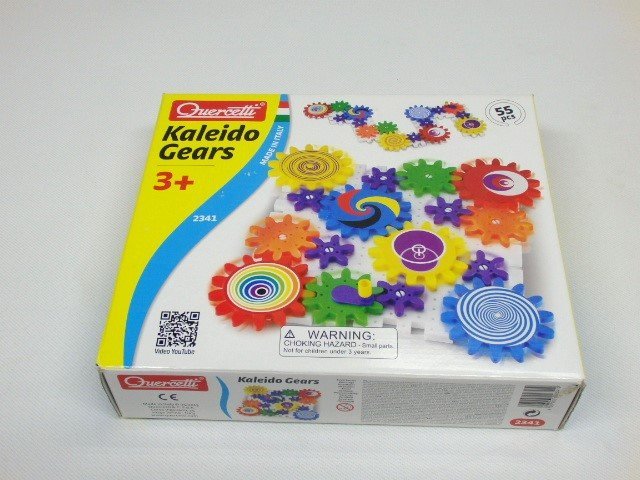 Quercetti intellectual training toy Kaleido Gears flatfish do gear 