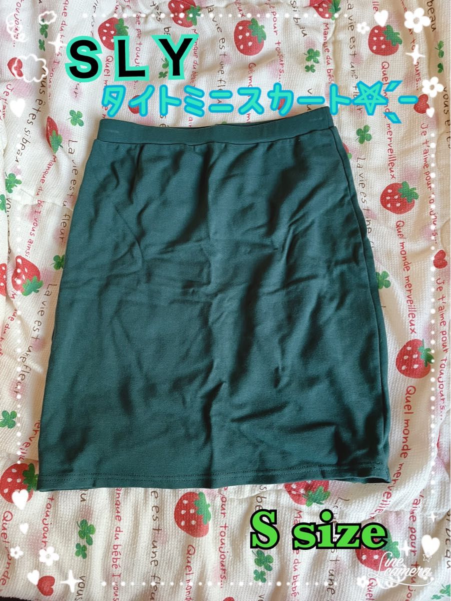 美品 SLY タイトミニスカート size1