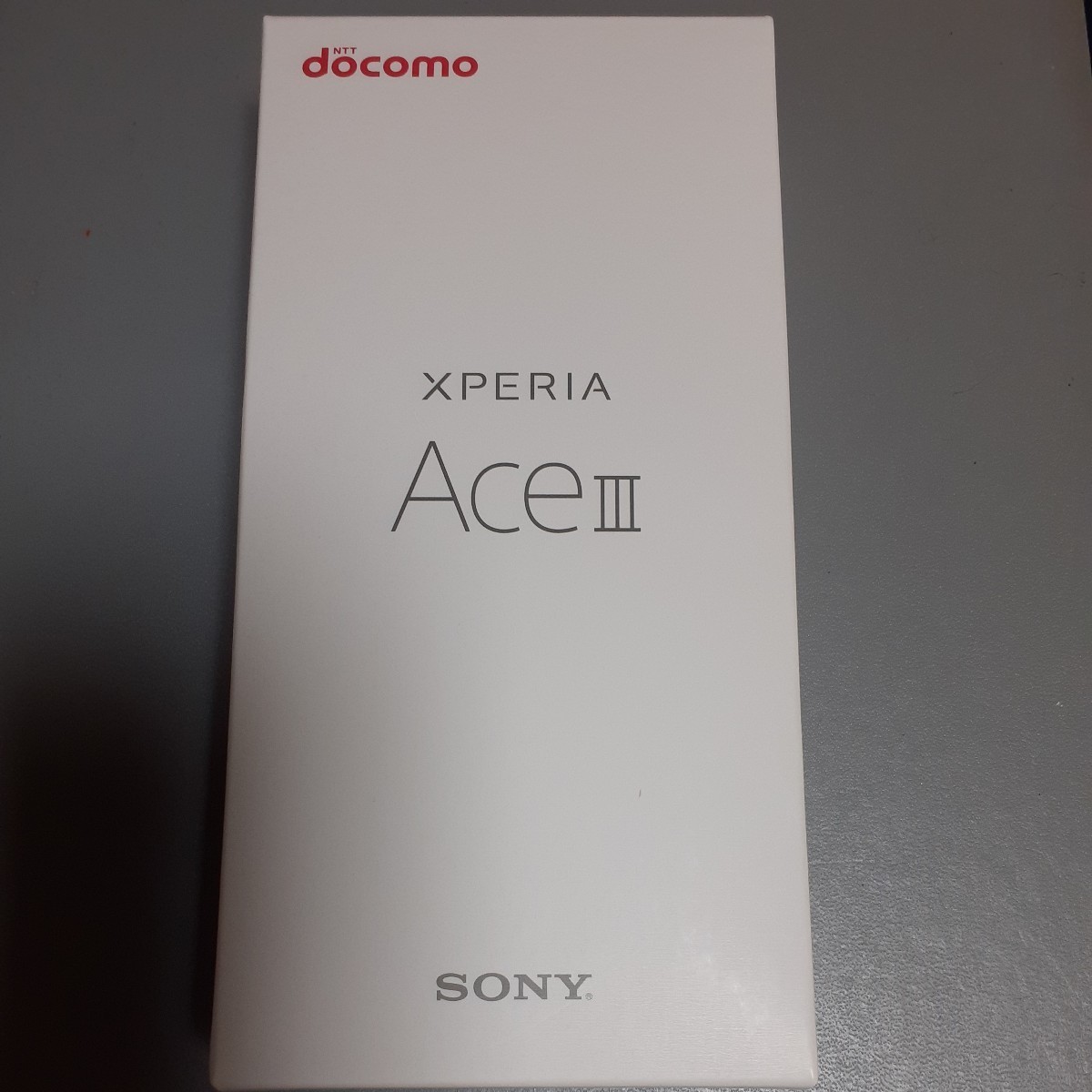 Xperia Ace III SO-53C 5.5インチ メモリー4GB ストレージ64GB ブラック ドコモ