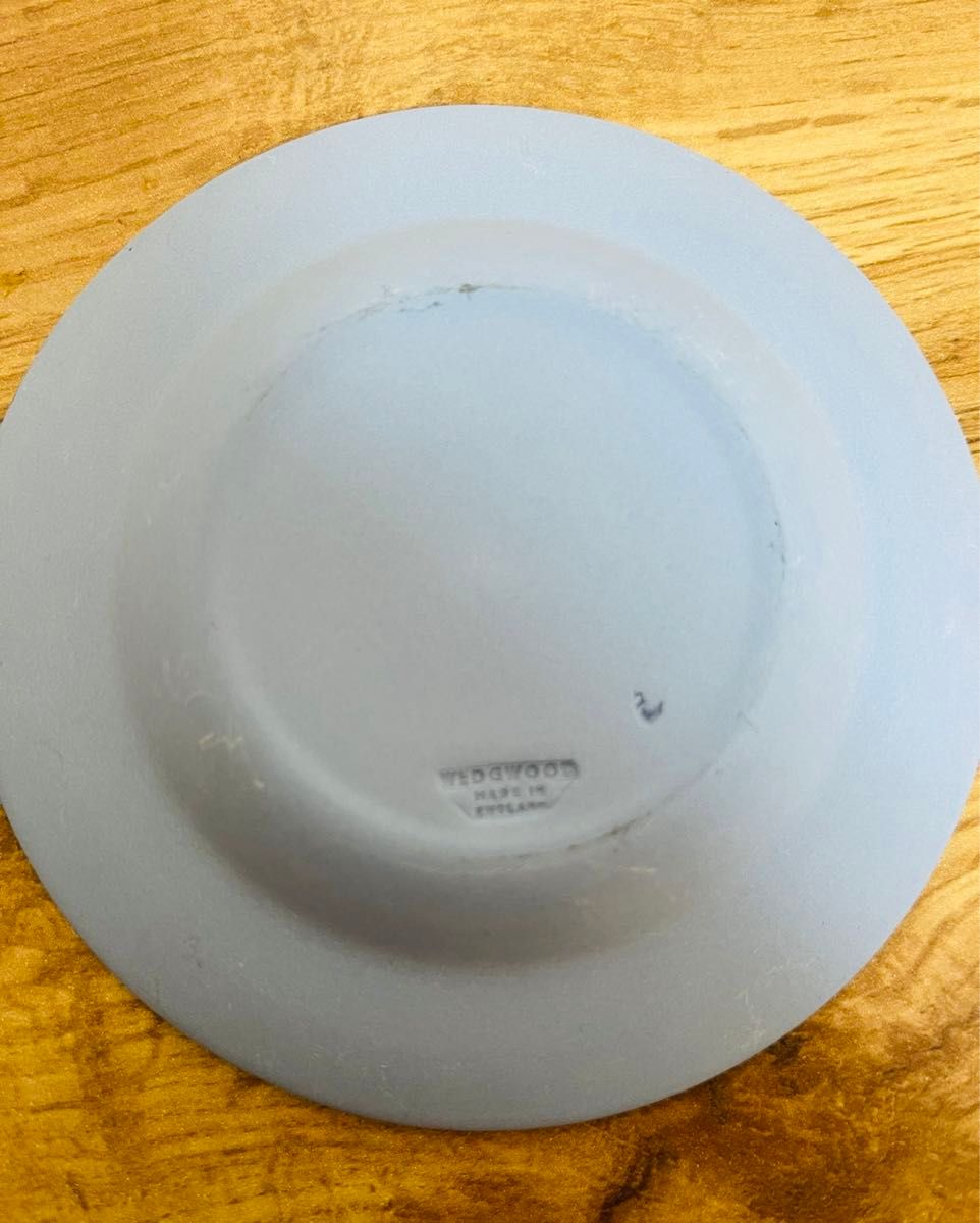 美品】ウエッジウッド WEDGWOOD ジャスパー ハート 丸型 トレイ 美品】ウエッジウッド WEDGWOOD ジャスパー ハート 丸型 トレイ