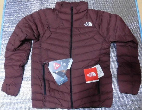 新品 ノースフェイス ダウンジャケット Sサイズ THE NORTH FACE Thunder Jacket サンダー ジャケット カラー ダウン セコイアレッド