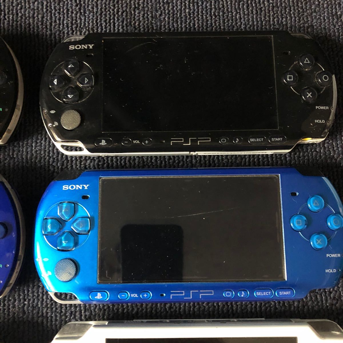 【ジャンク品】SONY ソニー PSP プレイステーション ポータブル PSP-3000 PSP-2000 PSP-1000本体 まとめて 6台 まとめ売り Ｄ33_画像3