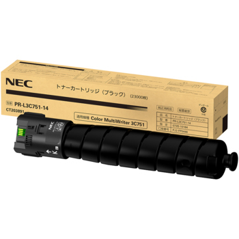 NEC PR-L3C751-14　ブラック 純正トナー_画像1