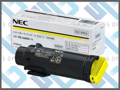 NEC PR-L5800C-11(Y) イエロー 純正トナー_画像1