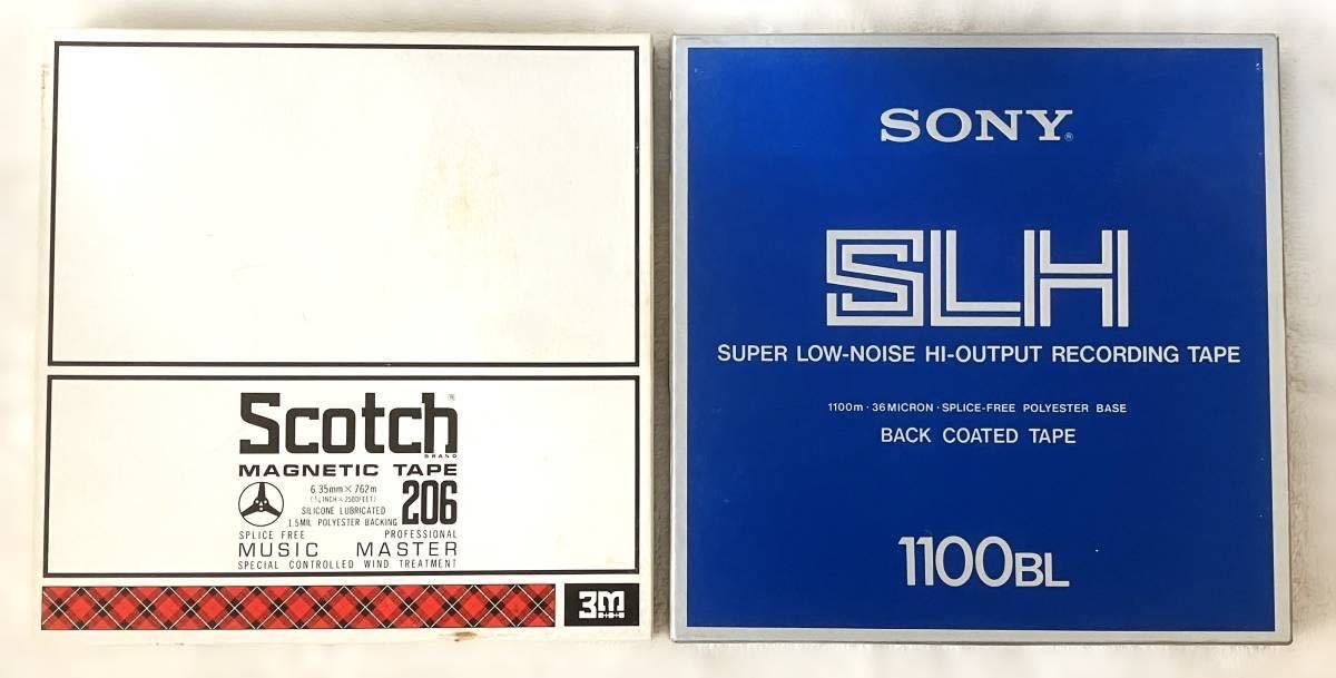 ☆生録音済☆Sony SLH1100BL　 Scotch 206　10吋メタルリール　2巻　クラッシック交響曲_画像1