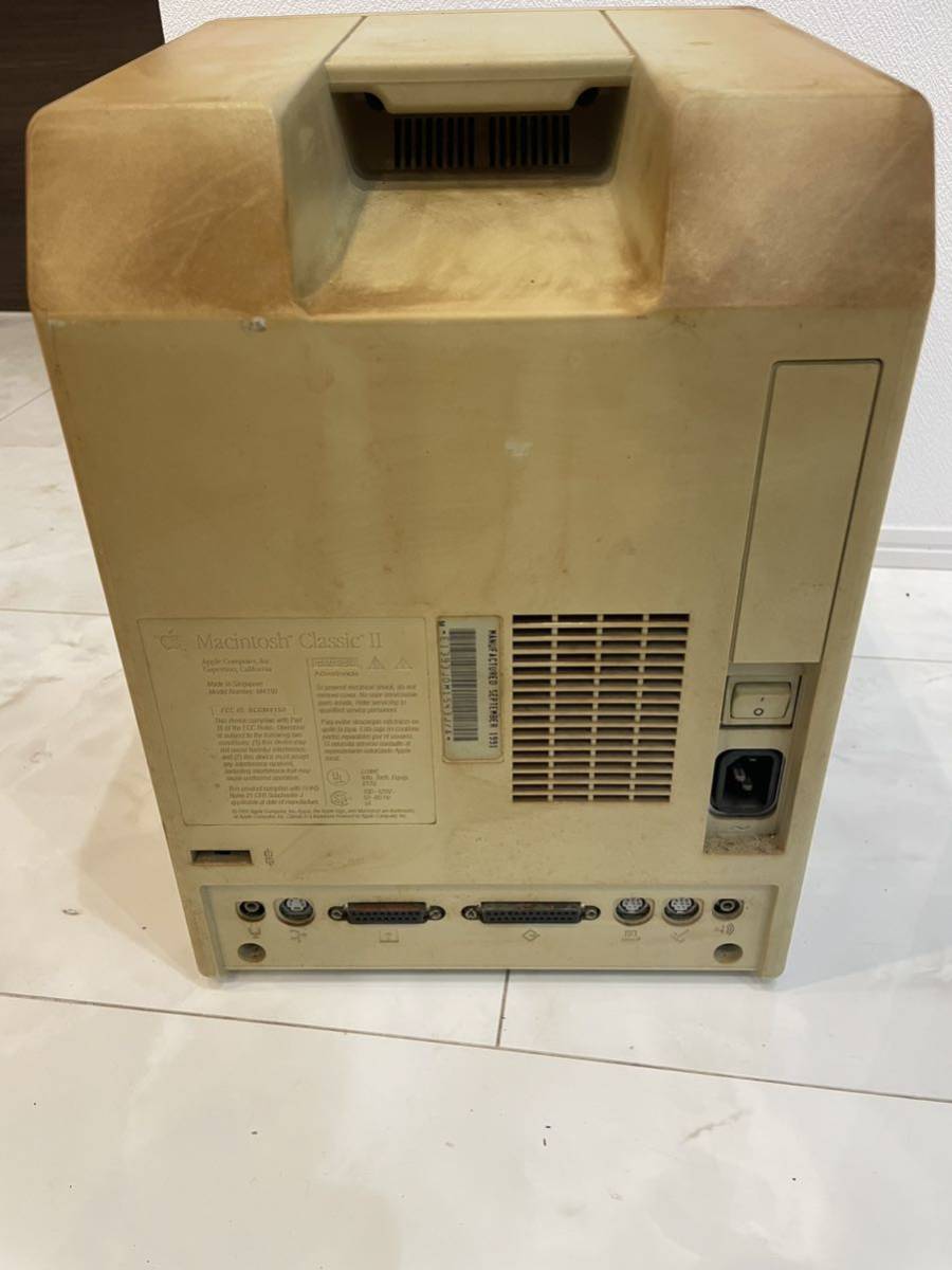 [ Junk ][ электризация ]Apple Macintosh CLASSIC II Model No. M4150 Macintosh Apple компьютер настольный персональный компьютер #21
