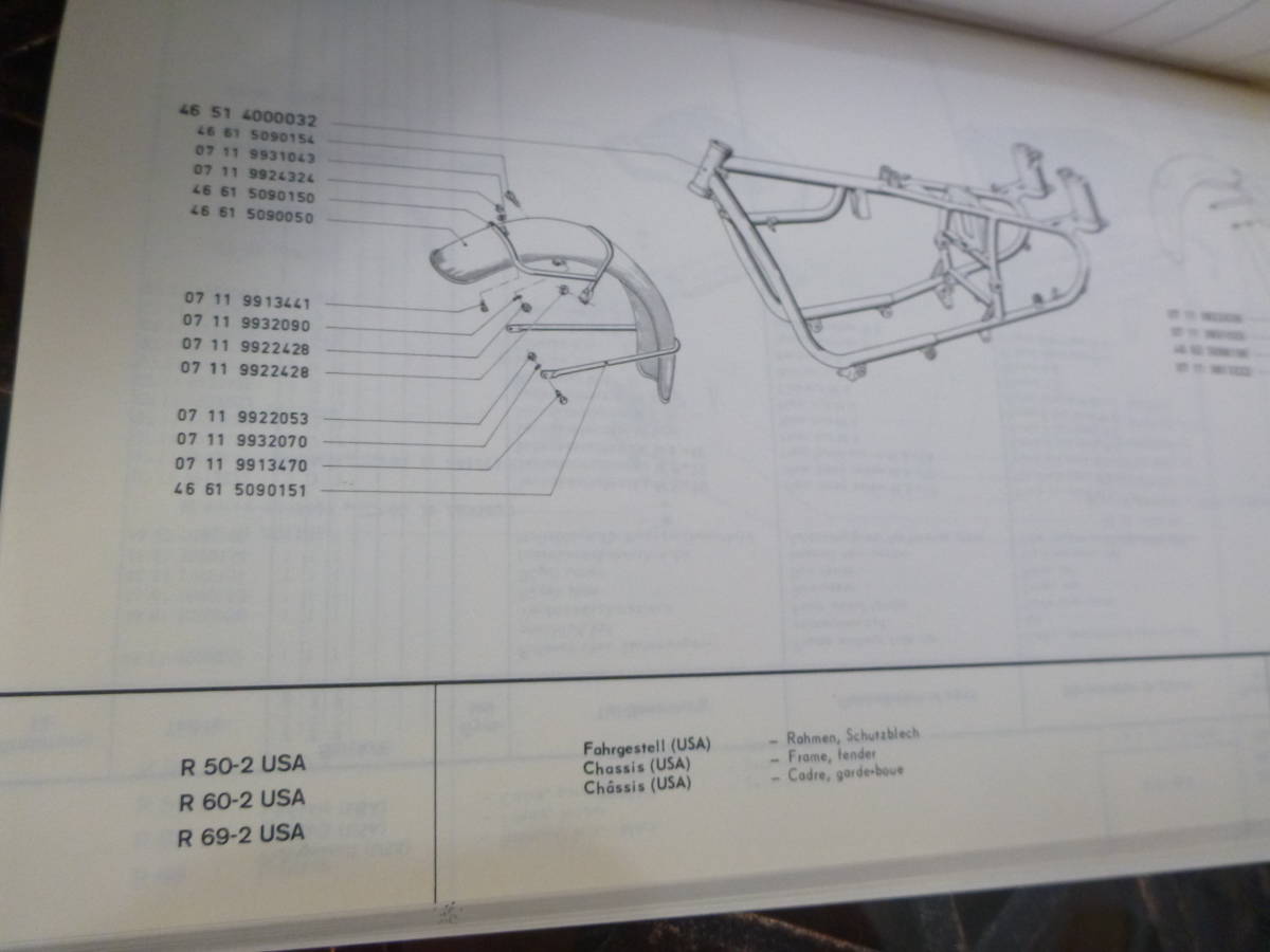 BMWドイツ本国からの輸入品パーツリスト R26 R27 R50 R50S R60 R69S すべて網羅