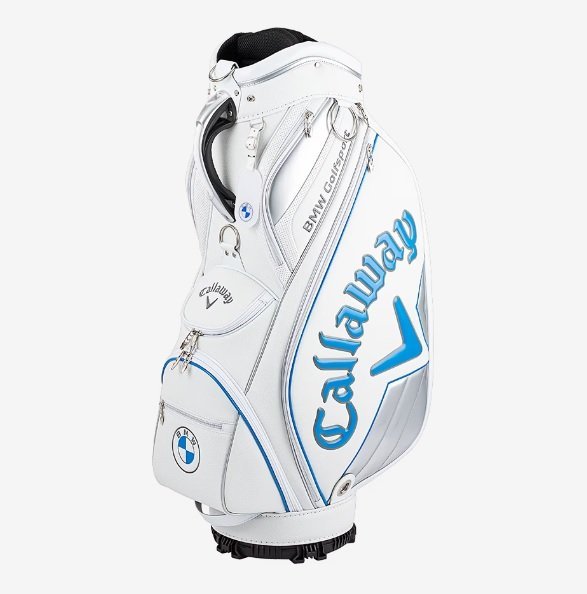 Callaway/キャロウェイ×BMWコレクション BMW別注カラー仕様 キャディバッグ 白/青 22JM 新品・未開封_参考画像