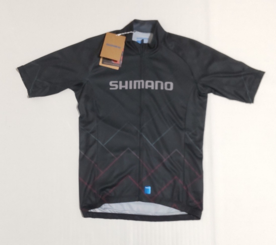 Shimano Team Jersey Men L Size Black 24M503LZ0D2