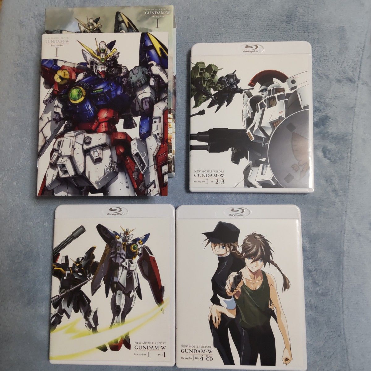 新機動戦記ガンダムW Blu-ray Box Ⅰ&IIセット　期間限定生産盤