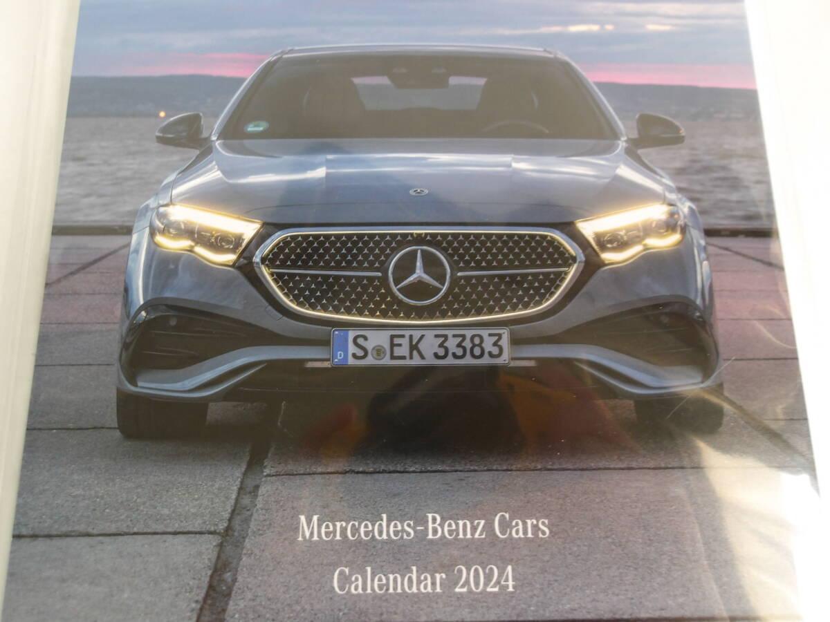 *YANASE "Янасэ" Mercedes Benz настольный календарь 2024 год нераспечатанный товар 