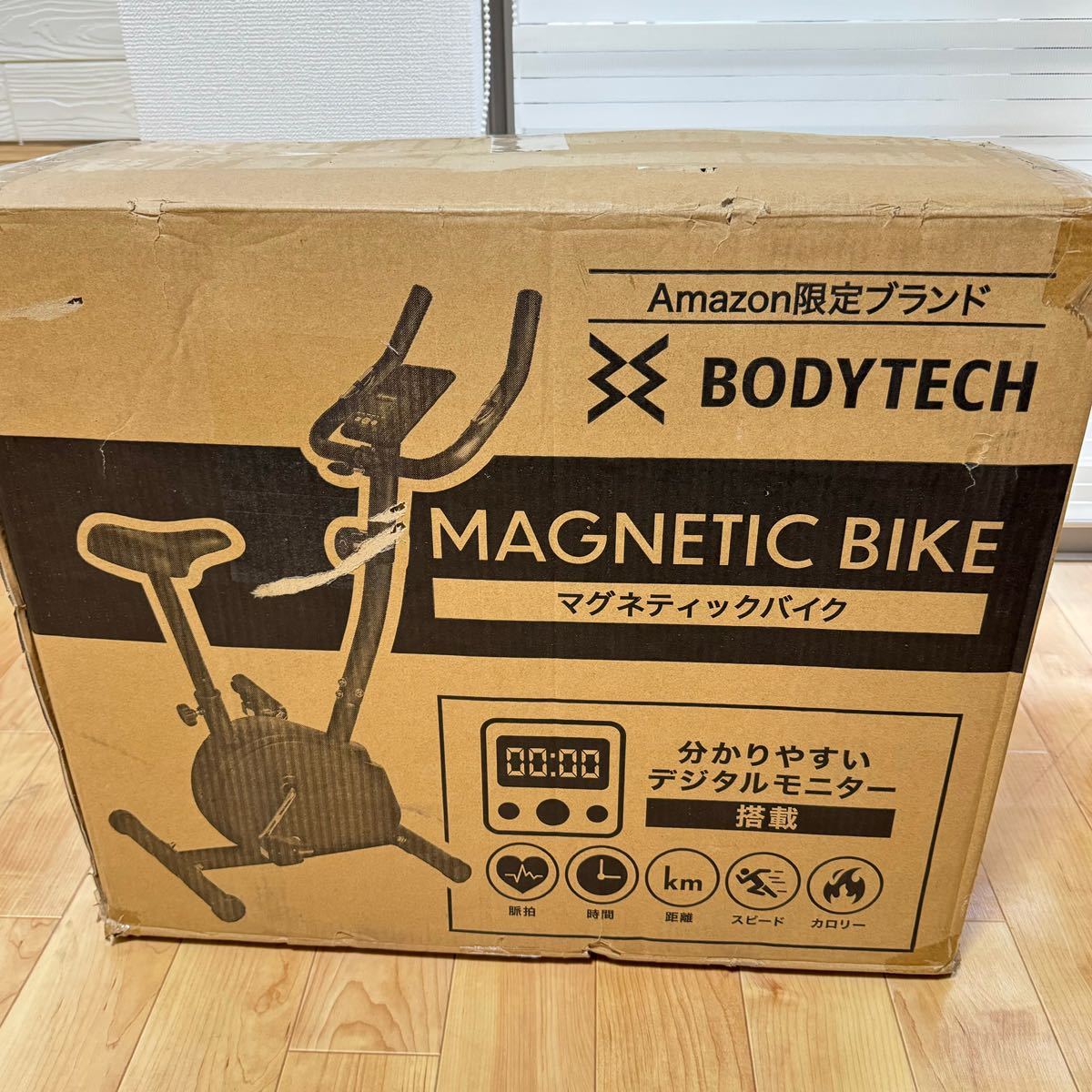 ボディテック(Bodytech) マグネティックバイク BTS91HM003フィットネスバイク エアロバイク ルームバイク 筋トレ ダイエット器具 健康器具の画像10