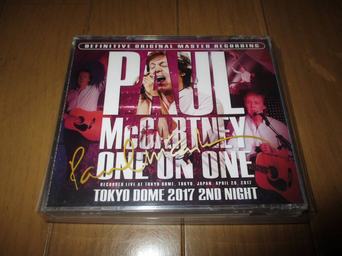 ★★ポールマッカートニー■3枚組ブートレッグCD：ONE ON ONE AT TOKYO DOME 2017 2ND NIGHT_画像1