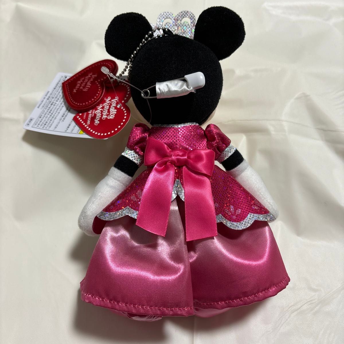 トータリーミニーマウス ぬいぐるみバッジ プリンセスデイズ トータリーミニーマウス ぬいぐるみバッジ プリンセスデイズ