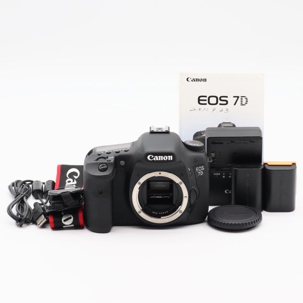 【新品級】★ショット数「3,330回」Canon キャノン EOS 7D ボディ EOS7D #1003