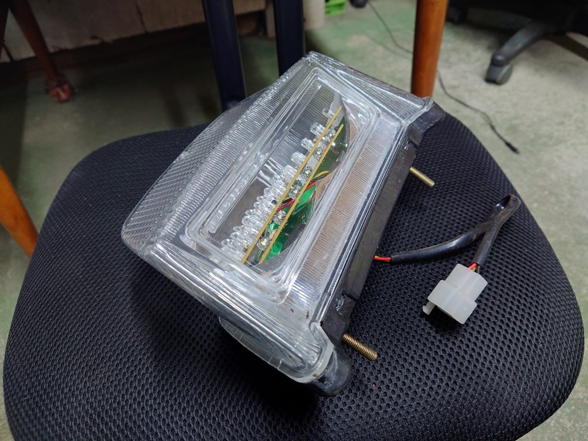 ZRX400LEDテールランプクリア　ACP　ポッシュ　クリアテール　LED 電装品_画像5