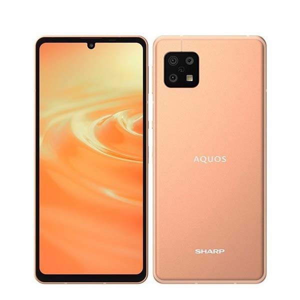 良品 AQUOS sense6 SH-RM19 ライトカッパー 中古 SIMフリー SIMロック解除済