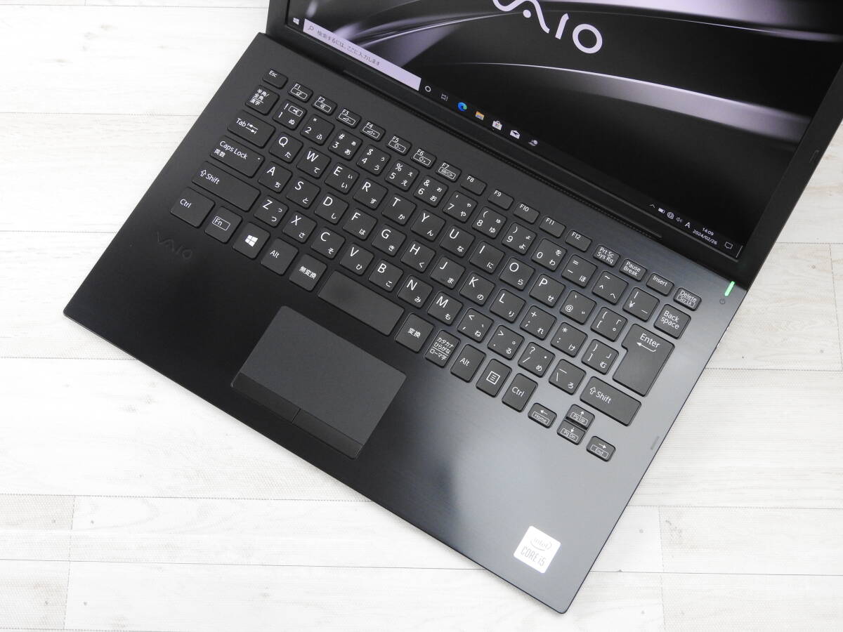 中古 SONY VAIO VJPG13C11N 第10世代 Core i5 1035G1 メモリ8GB NVMe256GB Win10 難あり品の画像2