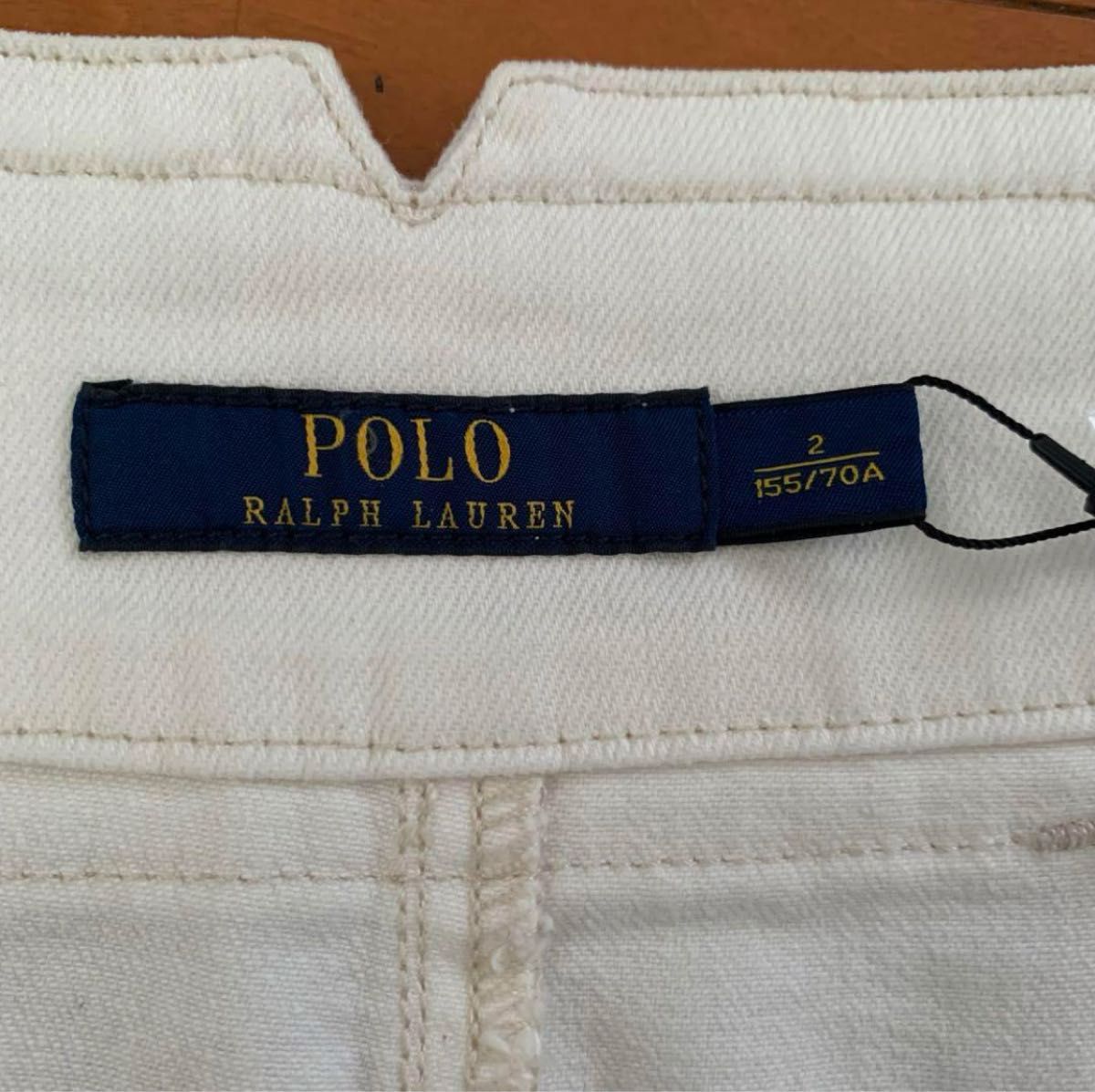 【新品】POLO RALPH LAUREN ラルフローレン　白　タイトスカート スカート