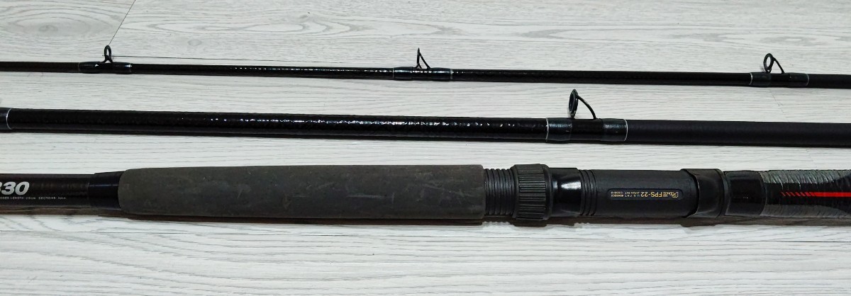 DAIWA ダイワ CARBO WHISKER カーボウィスカー 剣崎 50号330 釣竿 ロッド 釣具 中古 送料無料 即決_画像4