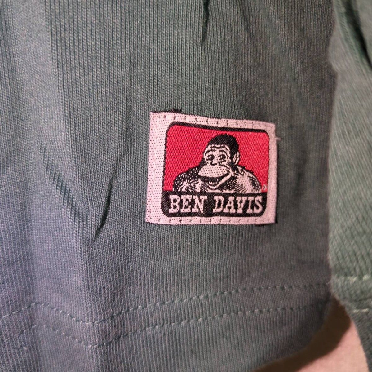 BEN DAVIS/ベンデイビス ワンポイント ロングTシャツ バックプリント