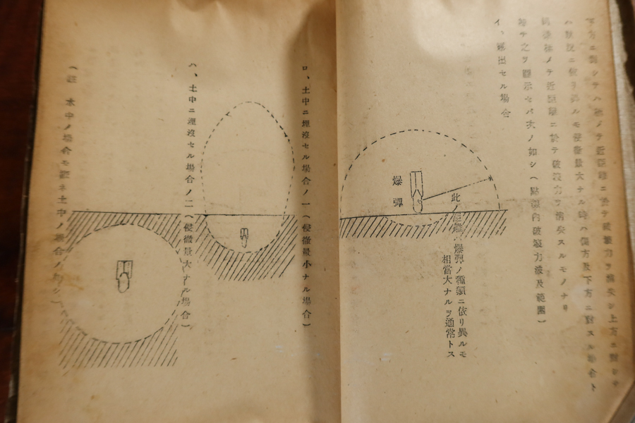 戦前 防衛総司令部　極秘 不発爆弾 時限爆弾 処理要領 他5冊 まとめて　旧軍人宅より引取36 日本軍 陸軍兵器学校 検) 満州 支那事変 機関銃_画像8