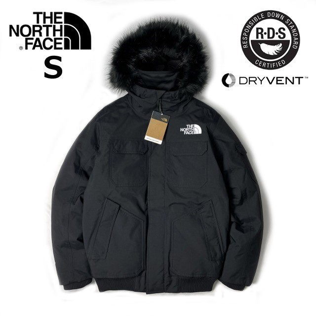 1円～!売切!【正規新品】THE NORTH FACE GOTHAM JACKET III ゴッサム ダウンジャケット US限定 高品質 550 防寒 撥水(S)黒 ② 190122-175_画像3