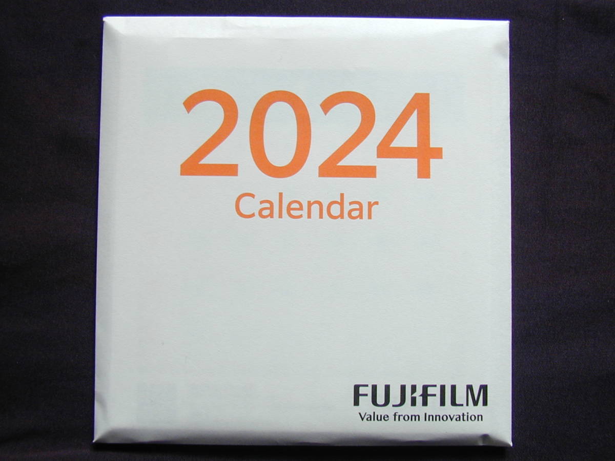 【非売品】富士フイルム 卓上カレンダー 2024年版 FUJIFILM 富士フィルム ノベルティ_画像1