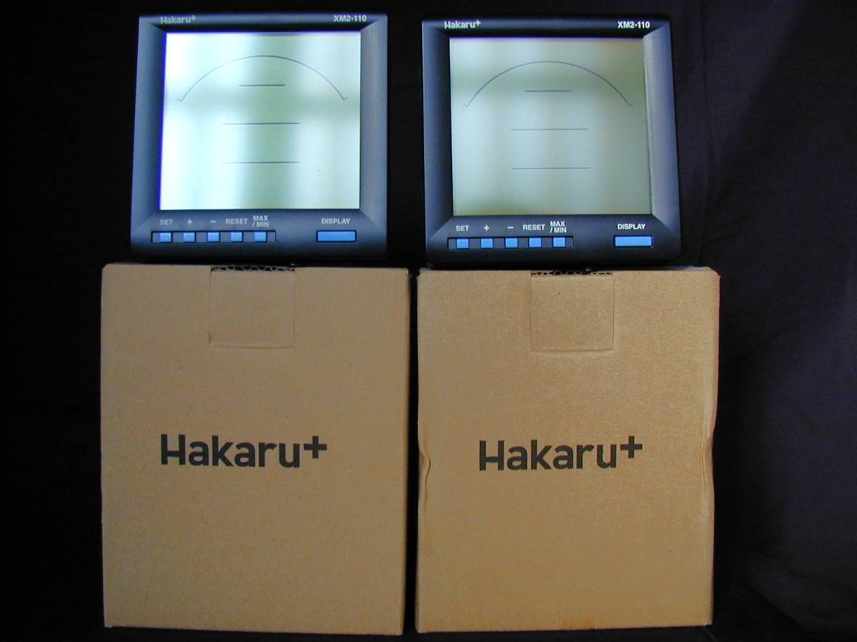 【新品】Hakaru+(ハカルプラス) 電子式マルチメータ XM2-110-995-C00-11 高機能タイプ 2台セット