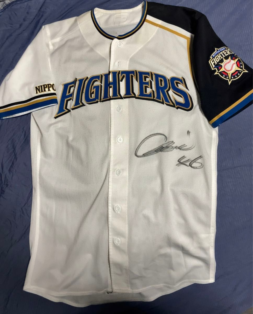 人気大割引 森本稀哲 北海道日本ハムファイターズ 2005年シーズン実使用 実使用、サイン入り