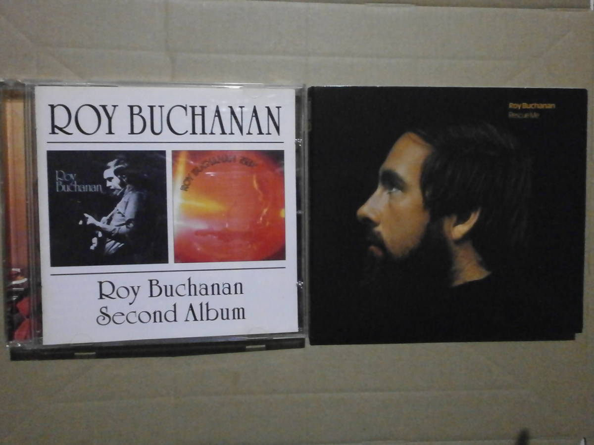 ロイ・ブキャナン2枚セットで。 2in1「Roy Buchanan / Second Album」 デジパック仕様「Rescue Me」の画像1