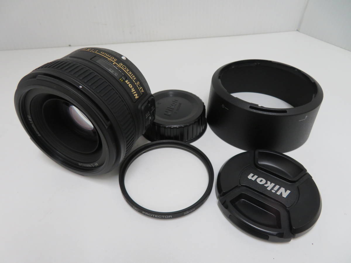 2024年ファッション福袋 ニコン AF-S Nikkor 50ｍｍ F1.8G 美品 Nikon