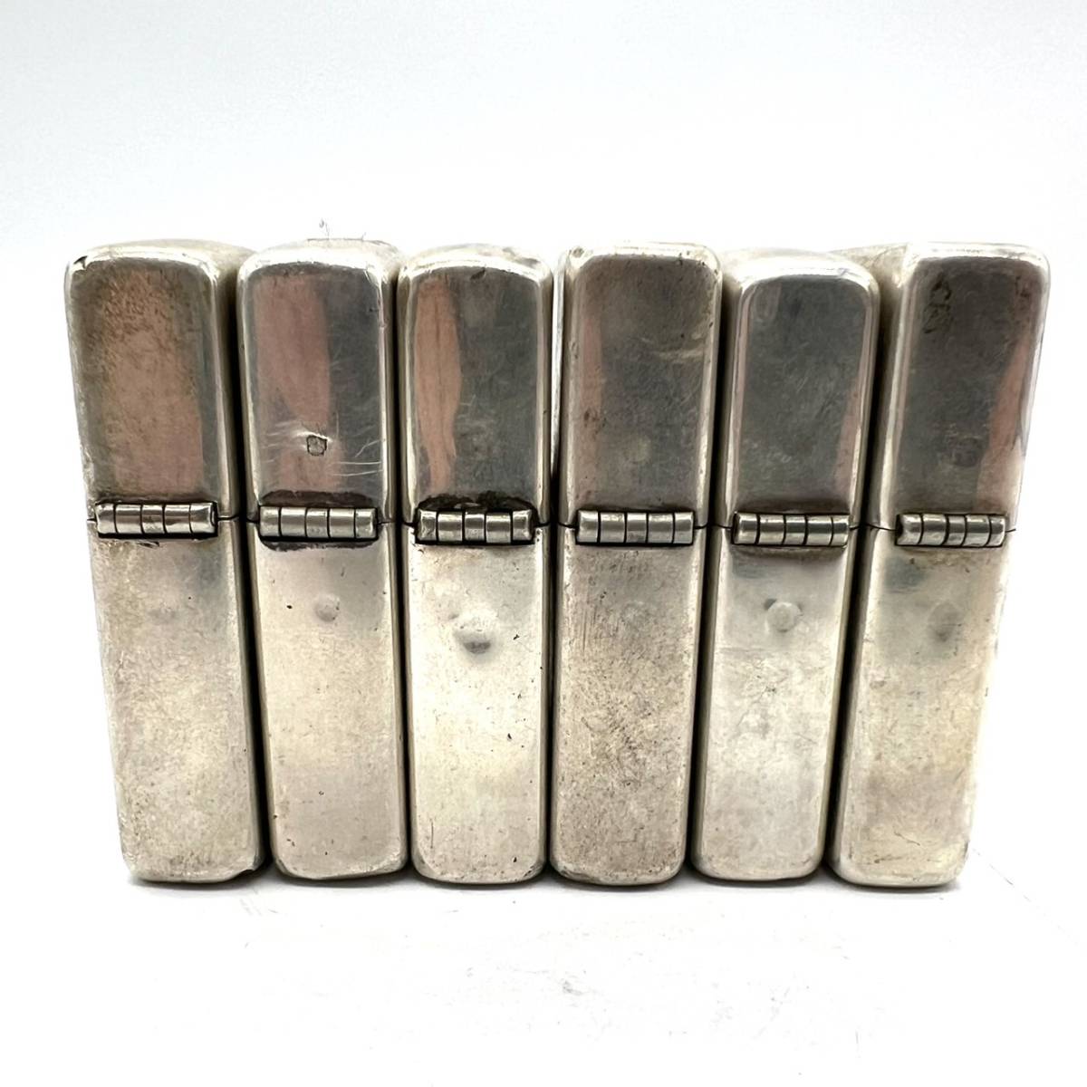 ■Zippo ジッポ STERLING SILVER スターリング シルバー 6点 6個 まとめて セット ライター 1994 1995 2000 2002 2003 2006 現状品_画像6