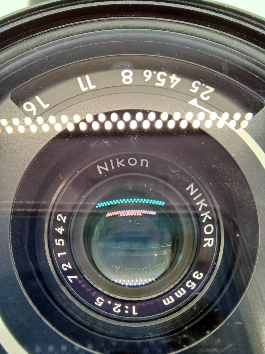 ■ Nikon NIKONOS-V ニコン ニコノス フィルム カメラ レンズ ボディ 本体 35mm 1:2.5 NIKKOR ニッコール 一眼レフ 現状品_画像2