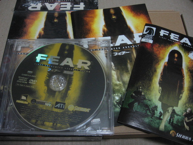 [PC]win F.E.A.R.fia- английская версия / японский язык manual есть tirekta-z выпуск DVD Live дверь 