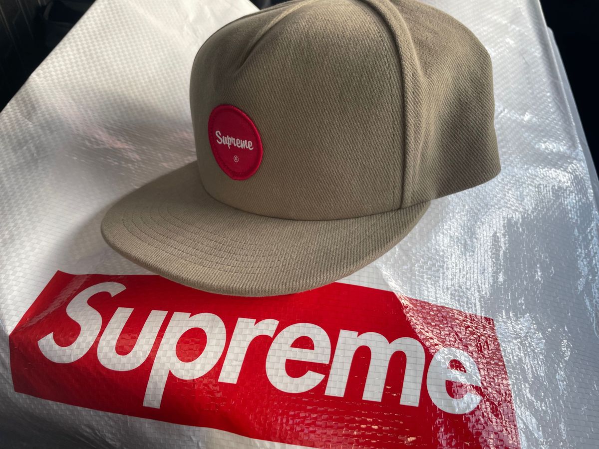 Supreme Twill Patch 5-Panel Kahki ステッカー付｜Yahoo!フリマ（旧