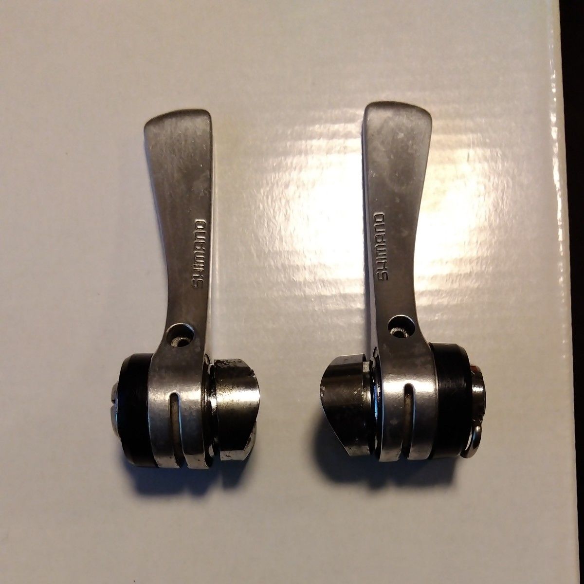 ロードバイクダブルレバー ビンテージ昭和レトロ 当時物 SHIMANO