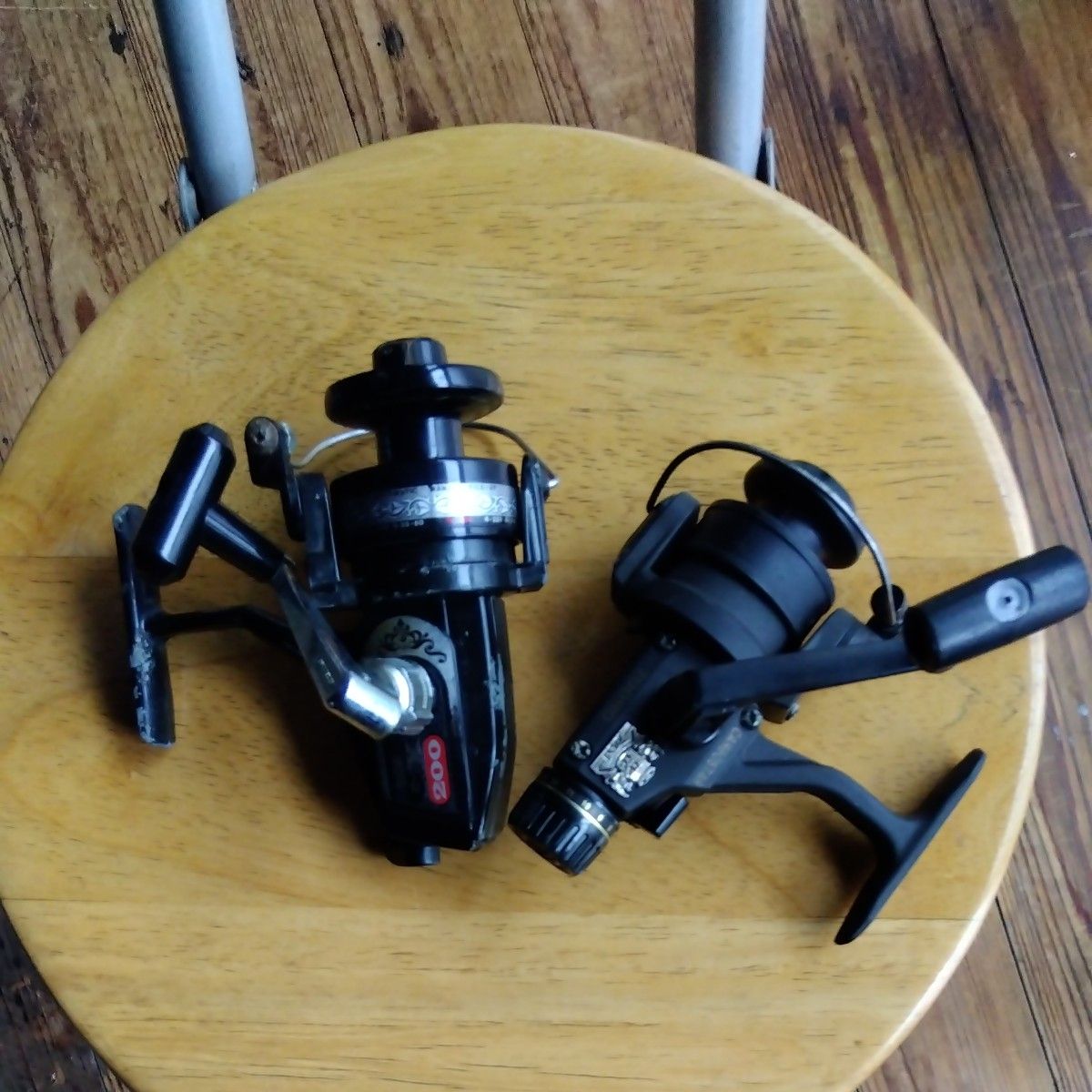 オールドリール RYOBIスピニングリール ビンテージ カーボスター オールドリール RYOBIスピニングリール ビンテージ カーボスター