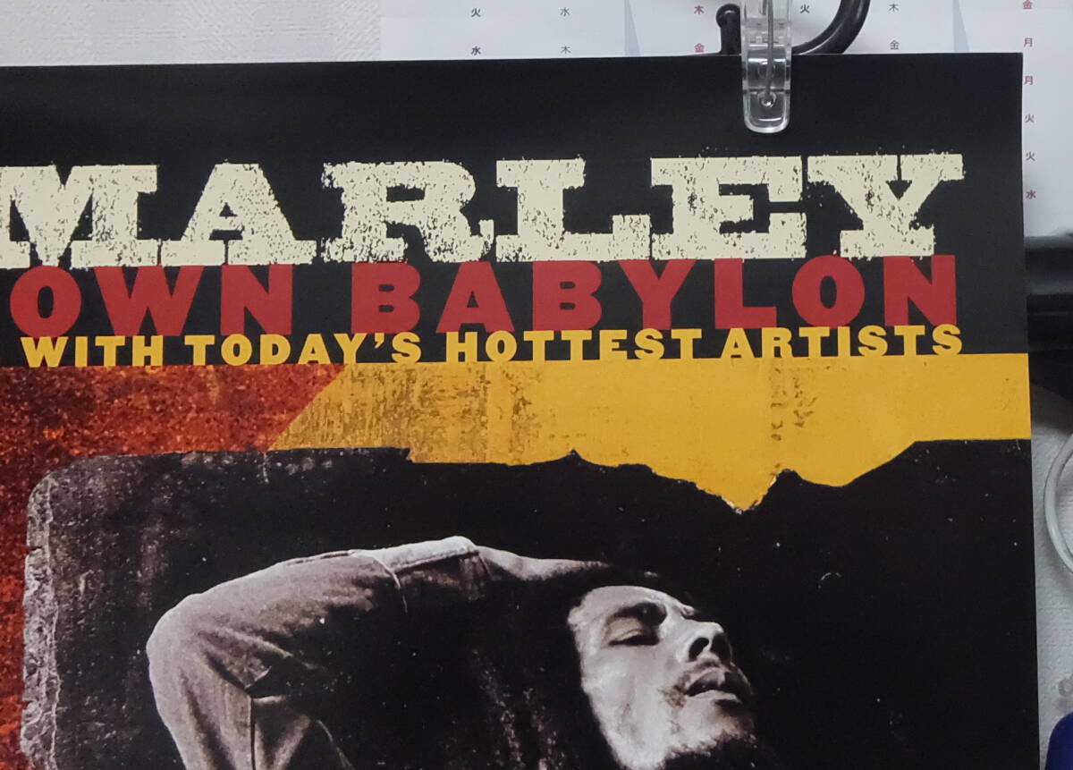 ボブ・マーリー BOB MARLEY - CHANT DOWN BABYLON /ポスター!!_画像3
