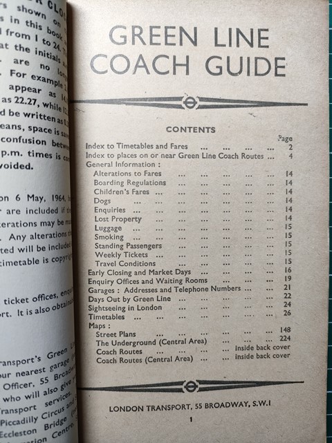 r1[ автобус ] Англия London транспорт . фирма расписание зеленый * линия * Coach гид 1964 год [ плата . место путеводитель map шт конец . включено маршрут map есть Showa 39 год 