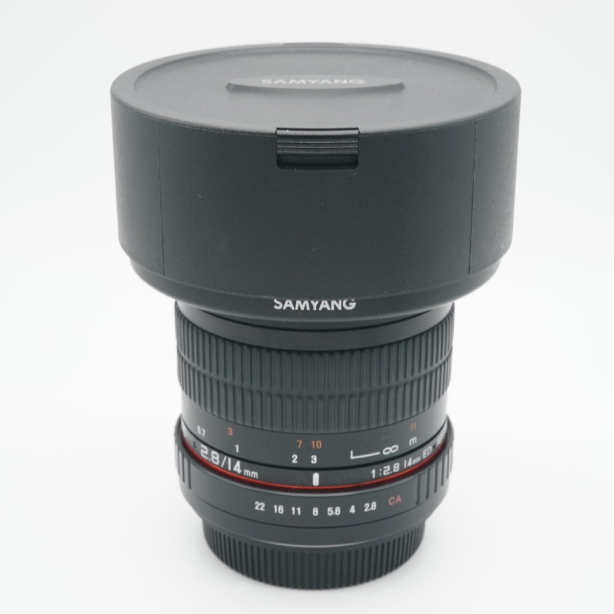 新品級 サムヤン SAMYANG 14mm F2.8 ED AS IF UMC キヤノンEF_画像5