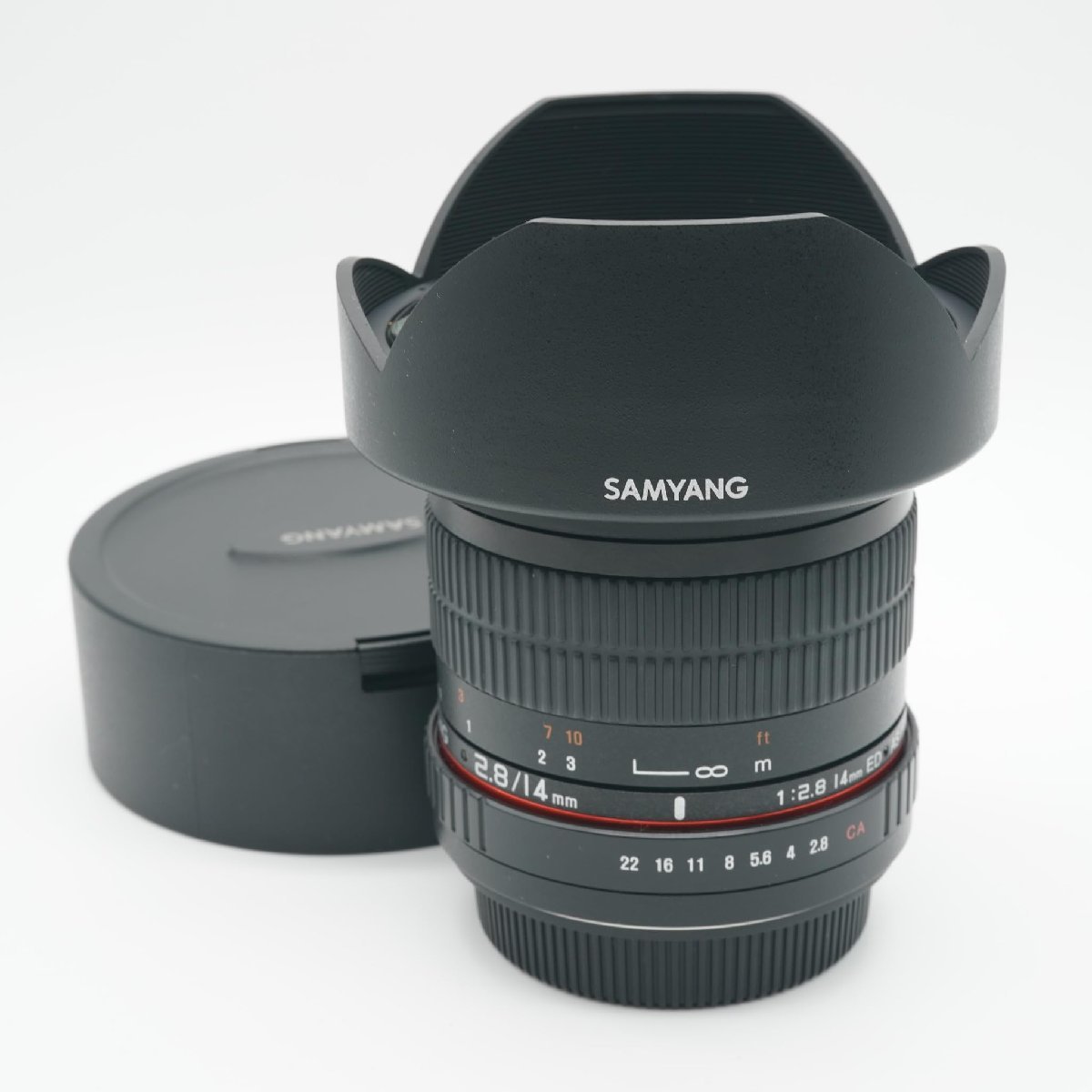 新品級 サムヤン SAMYANG 14mm F2.8 ED AS IF UMC キヤノンEF_画像7