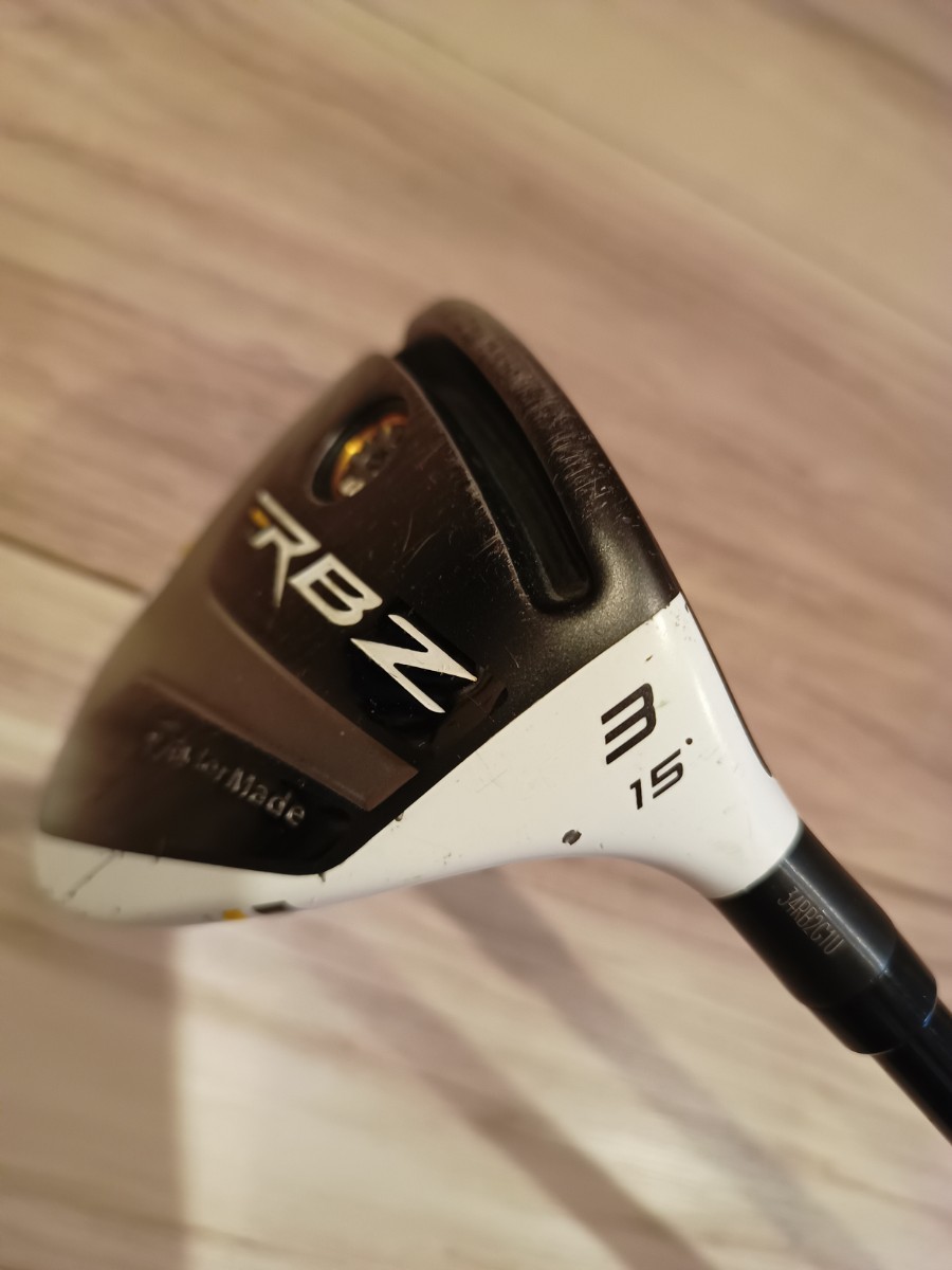 中古 フェアウェイウッド 3W RBZ STAGE2 TaylorMade　 テーラーメイド　S 15 °_画像5