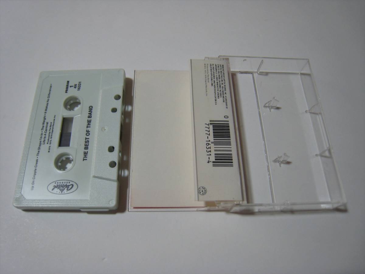 [ cassette tape ] THE BAND / THE BEST OF THE BAND US version The * band trajectory 